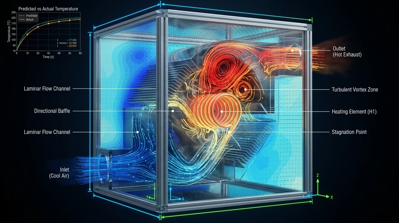 Industrial cooling infrastructure facility with large-scale HVAC systems and precision climate control hardware